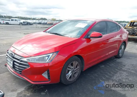 2020 Hyundai Elantra Sel из США, поврежденный, VIN 5NPD84LF7LH625116
